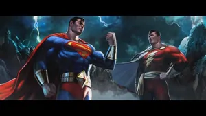 1360x768 Superman Shazam Wallpaper : Dccomics Wallpaper