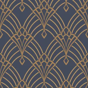 1600x1600 Rasch Astoria Art Deco Geometric Wallpaper Glitter Silver Gold White Wallpaper