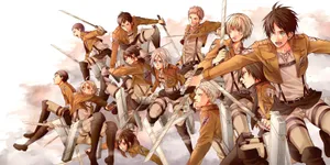 1600x800 On Titan Hd Wallpaper – Attack On Titan Hd Background For Pc & Mac Wallpaper