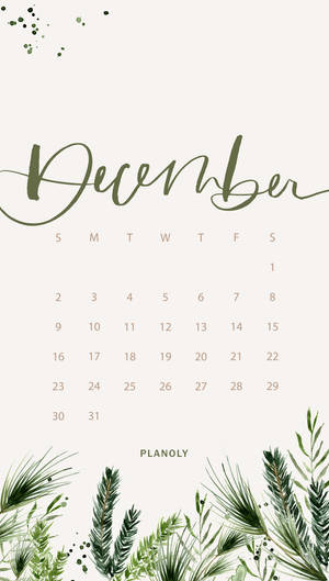 1693x2988 December 2018 Content Calendar Wallpaper