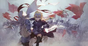 1900x993 Ruler (fate Apocrypha) Hd Wallpaper Wallpaper