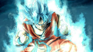 1920 X 1080 Anime Super Saiyan Blue Wallpaper