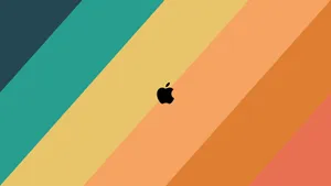 1920 X 1080 Minimalist Black Apple Logo Wallpaper