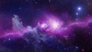 1920 X 1080 Nebula Purple Celestial Wallpaper