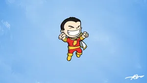 1920x1080 Captain Marvel (shazam) Wallpaper I Drew [1920x1080] Wallpaper