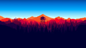 1920x1080 Firewatch, Forest, Landscape, In Game, Minimalistic Wallpaper