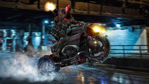 1920x1080 Hd Bikes Red Hood Wallpaper