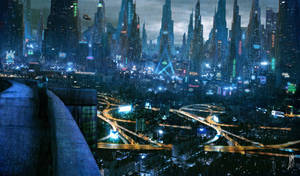 1920x1129 Sci Fi City Wallpaper 9 - 1920 X 1129 Wallpaper