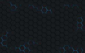 1920x1200 Blue Black Hexagon Grid Full Hd Wallpaper Wallpaper