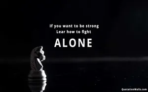 1920x1200 Fight Alone Motivational Wallpaper For Desktop Wallpaper