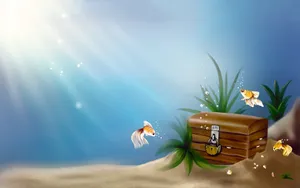 1920x1200 Goldfish Animated Wallpaper Wallpaper