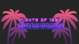 1984 Purple Aesthetic Tumblr Laptop Wallpaper