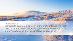 2 Timothy 4:8 Versed Wallpaper