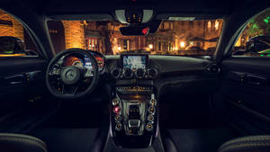 2017 Mercedes Amg Gtr Dashboard Wallpaper