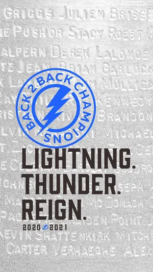 2020 2021 Tampa Bay Lightning Wallpaper