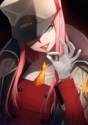 2481x3508 Zero Two (darling In The Franxx) - Zerochan Anime Image Board Wallpaper