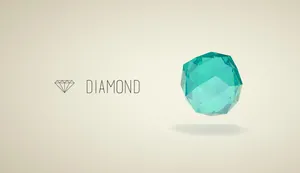 2502x1446 Diamond - Wallpaper Speedart - Cinema 4d And Illustrator Wallpaper