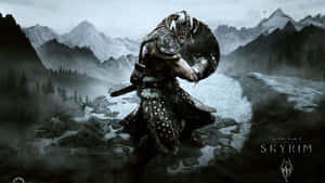 2560 X 1440 Skyrim Laat Dovahkiin Vikings Wallpaper
