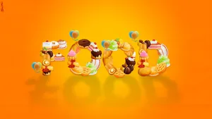 2560x1440 Download Food Animated Text Wallpaper Hd Free Image For Desktop Wallpaper