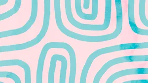 2560x1440 Summer Pink And Blue Abstract Wallpaper