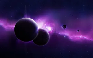 2560x1600 Purple Universe Wallpaper