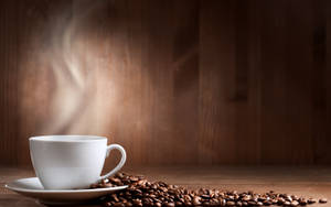 2880x1800 Fresh Cup Of Coffee #wallpaper Wallpaper