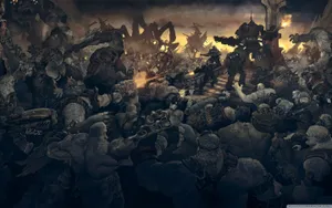 2880x1800 Gears Of War Soldiers Monsters ❤ 4k Hd Desktop Wallpaper For 4k Wallpaper