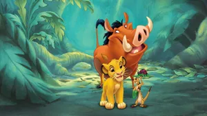 3 Best Friends From Lion King Wallpaper