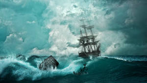 3840x2160 Pirate Ship Wallpaper Wallpaper