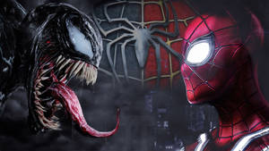 3840x2160 Spiderman And Venom 4k, Hd Superheroes, 4k Wallpaper, Image Wallpaper