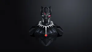 3840x2160 Wallpaper Black Panther, Minimal, 4k, Creative Graphics Wallpaper