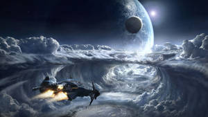 3840x2160 Wallpaper Star Citizen Planets Space Fantasy Games Ships 3840x2160 Wallpaper