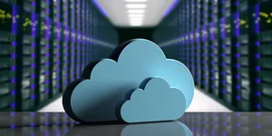 3d Digital Art Of Cloud Storage Symbol Wallpaper