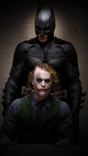 3d Joker Iphone With Batman Wallpaper