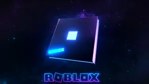 3d Roblox Blue And Purple Wallpaper