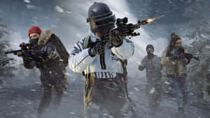 4 Man Team Pubg 1920x1080 Wallpaper