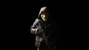 4800x2700 Anonymous Mask Person With Gun 5k, Hd Others, 4k Wallpaper, Image Wallpaper