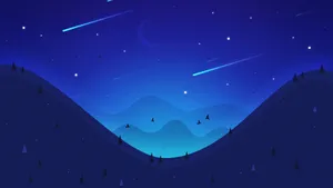 4d Ultra Hd Creative Night Sky Wallpaper