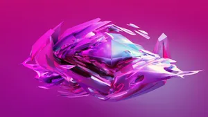 4d Ultra Hd Pink Liquid Wallpaper