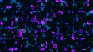 4d Ultra Hd Vaporwave Dots Wallpaper