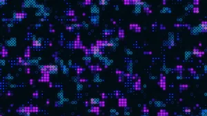 4d Ultra Hd Vaporwave Dots Wallpaper