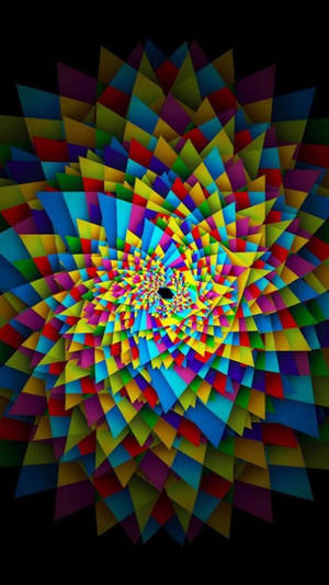 4k Android Geometric Abstract Wallpaper