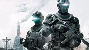 4k Ghost Recon Laser Eyes Soldier Pictures Wallpaper