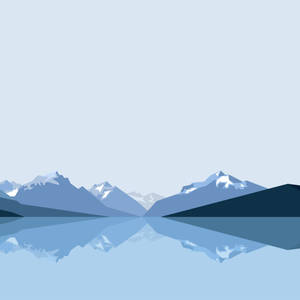 4k Ipad Minimalist Landscape Wallpaper