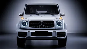 4k Mercedes-benz G-class White Wallpaper