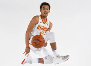 4k Nba Trae Young Media Day Portrait Wallpaper