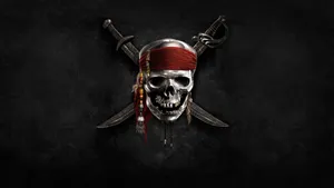 4k Pirate Skull Wallpaper