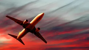 4k Planes Red Grey Wallpaper