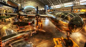 4k Planes Silver And Gold Wallpaper