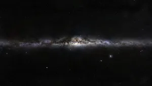 4k Star Milky Way Panoramic View Wallpaper